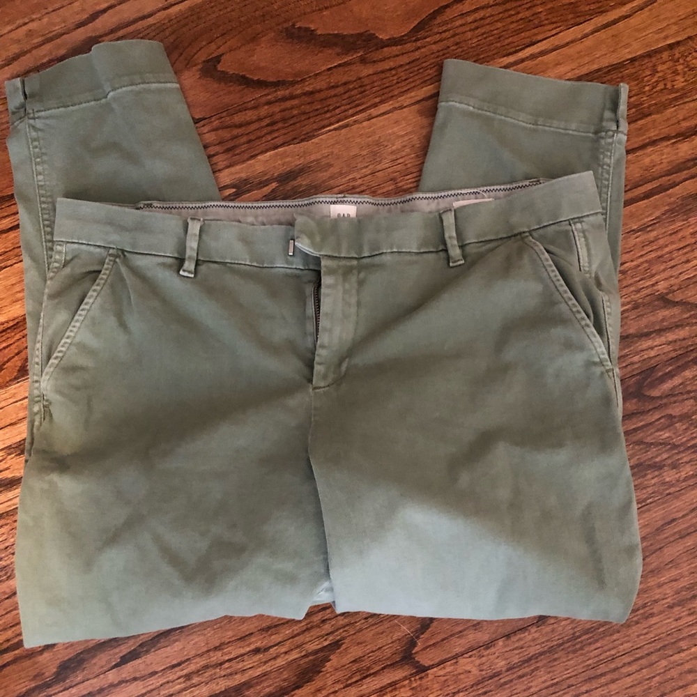 J Crew army green pants